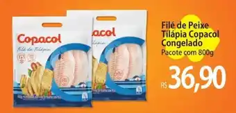 Atacadão Filé de Peixe Tilápia Copacol Congelado Pacote com 800g oferta