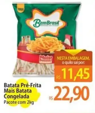 Atacadão Batata Pré-Frita Mais Batata Congelada Pacote com 2kg oferta