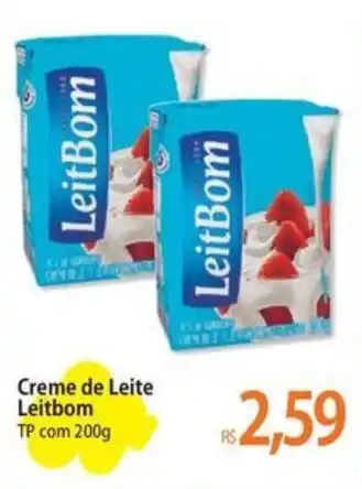 Atacadão Creme de Leite Leitbom TP com 200g oferta