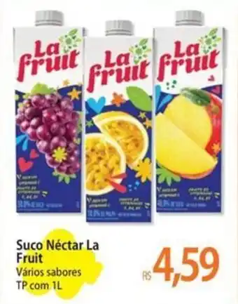 Atacadão Suco Néctar La Fruit Vários sabores TP com 1L oferta