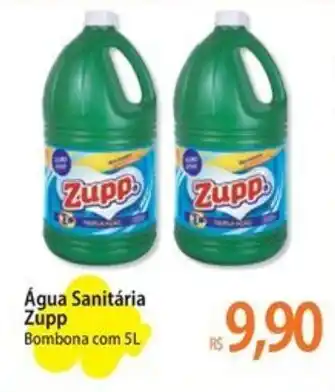 Atacadão Água Sanitária Zupp Bombona com 5L oferta