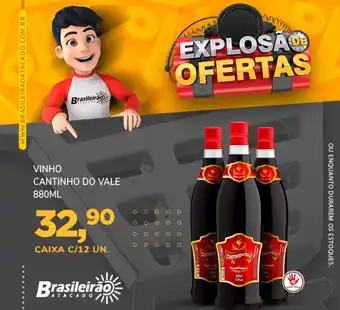 Brasileirão Atacado Vinho Cantinho Do Vale 880ml oferta