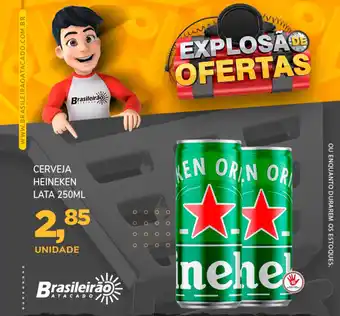 Cerveja Heineken lata 250ml