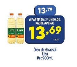 Oleo de Girassol Liza pet 900ml