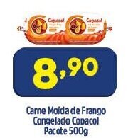 Arena Atacado Carne Moida de Frango Congelado Copacol pacote 500g oferta