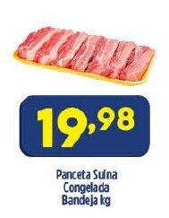 Arena Atacado Panceta Suina Congelada Bandeja 1kg oferta