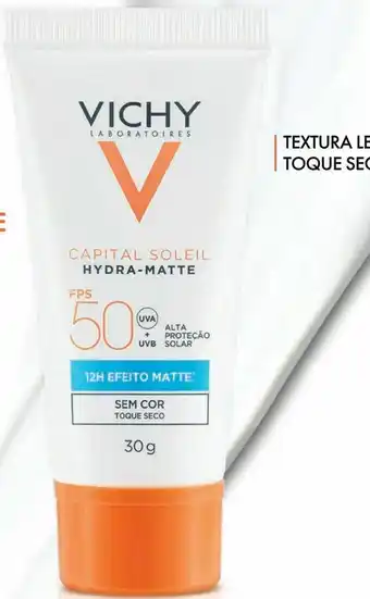 Drogal Protetor solar vichy hidra_matte fps 50 oferta