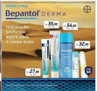 Drogal Cuidado dermatológico bepantol derma oferta