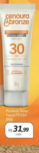 Drogal Protetor solar cenoura&bronze fps 30 oferta