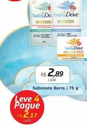 Drogal Sabonete dove baby oferta