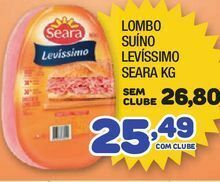 Costazul Supermercados Lombo suíno seara oferta