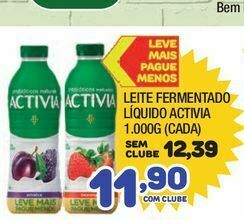 Costazul Supermercados Iogurte activia oferta