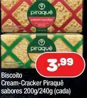 Costazul Supermercados Biscoitos cream cracker piraque oferta