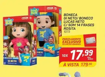GBarbosa Bonecas gi neto oferta