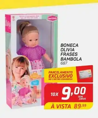 GBarbosa Bonecas olivia frasrs bambola oferta