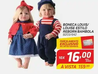 GBarbosa Bonecas louis bambola oferta