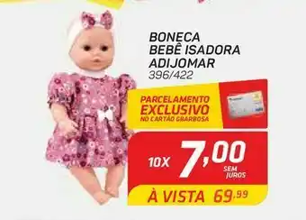 GBarbosa Bonecas e bebês isadora adijomar oferta