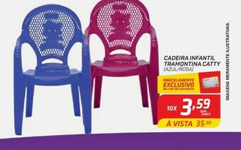 GBarbosa Cadeira infantil tramontina catty oferta