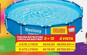 GBarbosa Piscina tubular bestway oferta