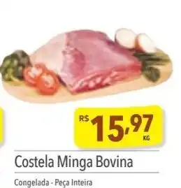 Supermercados Condor Costela Minga Bovina Congelada -Peça Inteira oferta
