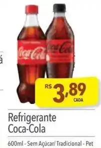 Supermercados Condor Refrigerante Coca Cola 600ml oferta