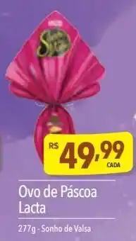 Supermercados Condor Ovo de Páscoa Lacta 277g-Sonho de Valsa oferta