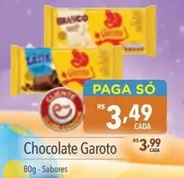 Supermercados Condor Chocolate Garoto 80g-Sabores oferta