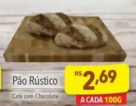 Supermercados Condor Pão Rústico Café com Chocolate oferta