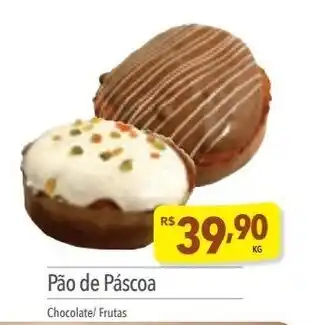 Supermercados Condor Pão de Páscoa Chocolate/Frutas oferta