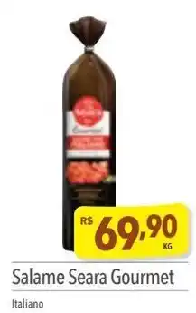 Supermercados Condor Salame Seara Gourmet Italiano oferta