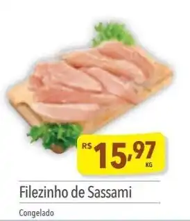 Supermercados Condor Filezinho de Sassami Congelado kg oferta