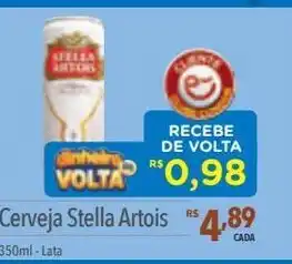 Supermercados Condor Cerveja Stella Artois 350ml - Lata oferta