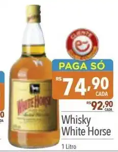 Supermercados Condor Whisky White Horse 1 Litro oferta