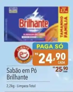 Supermercados Condor Sabão em Pó Brilhante 2,2kg-Limpeza Total oferta