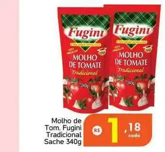 Molho De Tom. Fugini Tradicional 340g