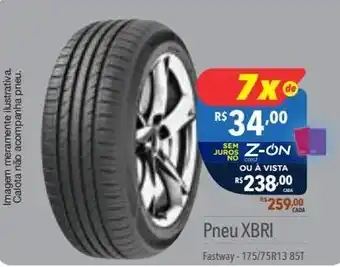 Supermercados Condor Pneu XBRI Fastway-175/75R13 85T oferta