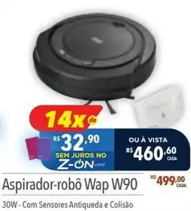 Supermercados Condor Aspirador-robô Wap W90 oferta