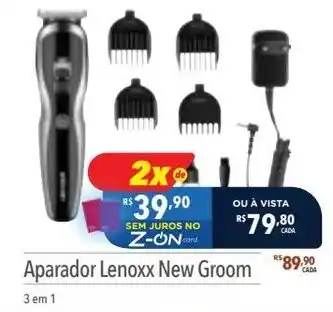Supermercados Condor Aparador Lenoxx New Groom 3 em 1 oferta