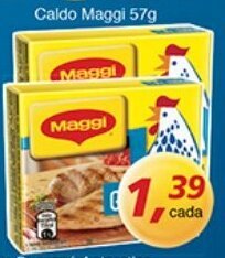 Supermercados Guanabara Caldo Maggi 57g oferta