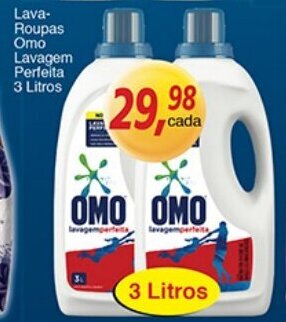 Supermercados Guanabara Lava-roupas Omo Lavagem Perfeita 3L oferta