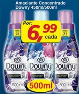 Supermercados Guanabara Amaciante Concentrado Downy 450ml/500ml oferta