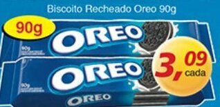 Supermercados Guanabara Biscoito Recheado Oreo 90g oferta