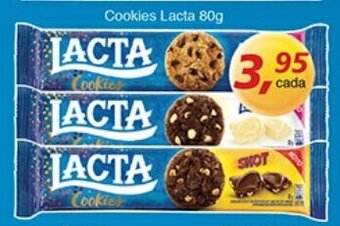 Supermercados Guanabara Cookies Lacta 80g oferta