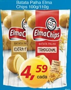 Supermercados Guanabara Batata Palha Elma Chips 100g/110g oferta