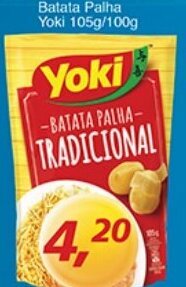 Supermercados Guanabara Batata palha Yoki 100g/105g oferta
