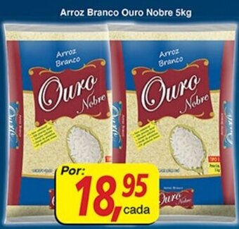 Supermercados Guanabara Arroz Branco Ouro Nobre 5kg oferta