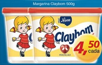 Supermercados Guanabara Margarina Claybom 500g oferta