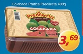 Supermercados Guanabara Goiabada Pratica Predilecta 400g oferta