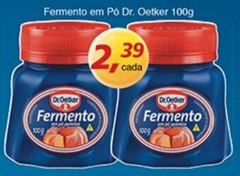 Supermercados Guanabara Fermento em po Dr.Oetker 100g oferta