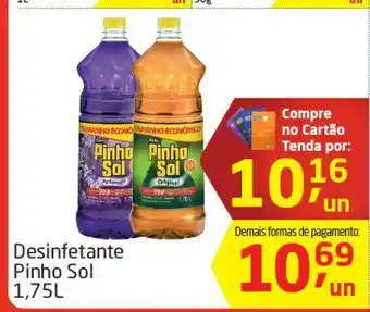 Tenda Atacado Desinfetante pinho sol l,75l oferta